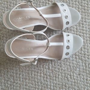 White Sandals by Charles David